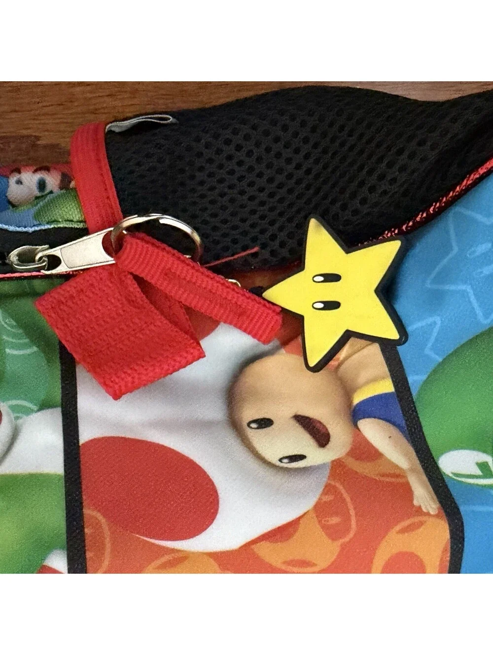 Nintendo Super Mario Bros Bioworld 16” Kids Backpack Mario Luigi Yoshi Toad
